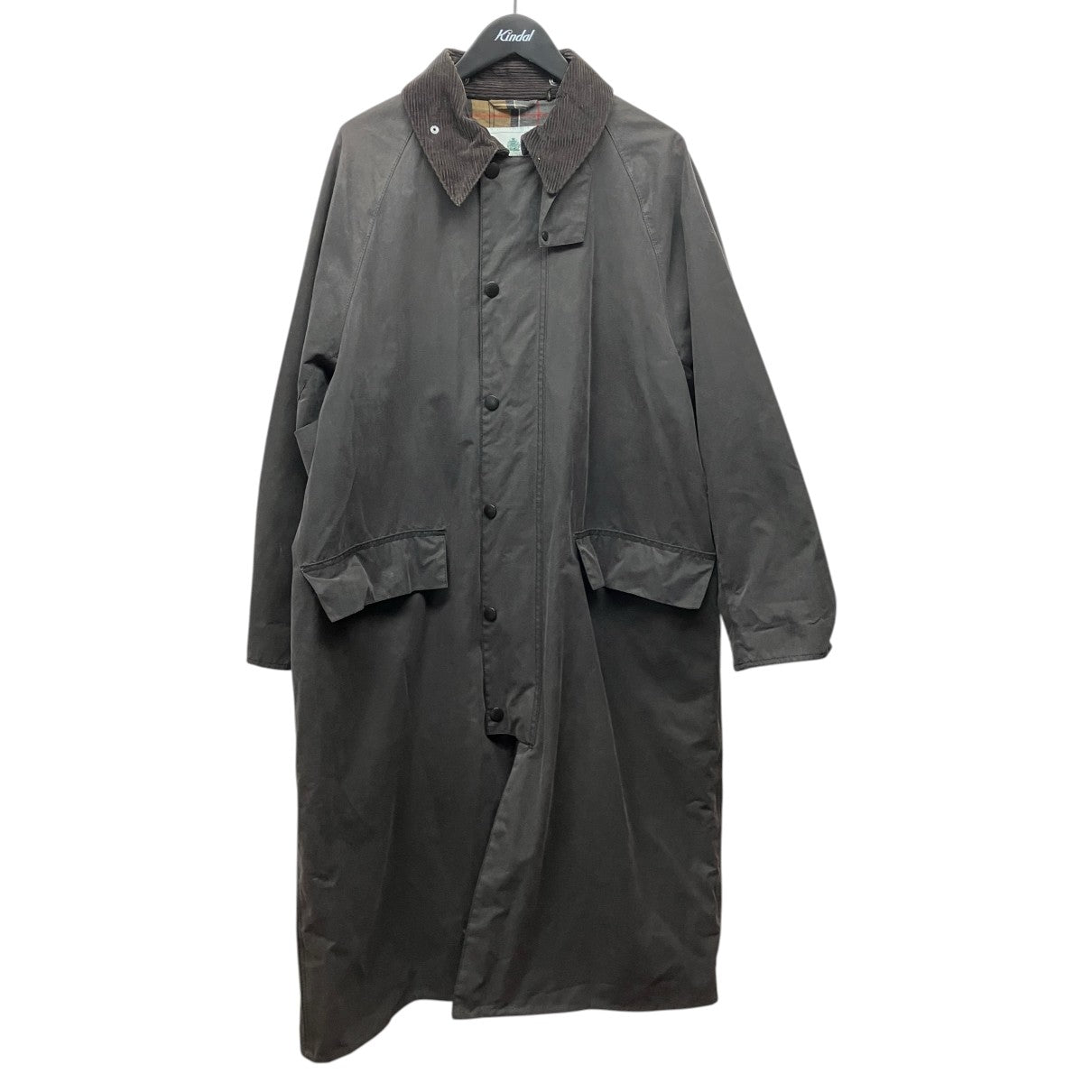 Barbour OS WAX BURGLEYオイルドバーレーコート2102410 古着・中古-1枚目のアイテム画像