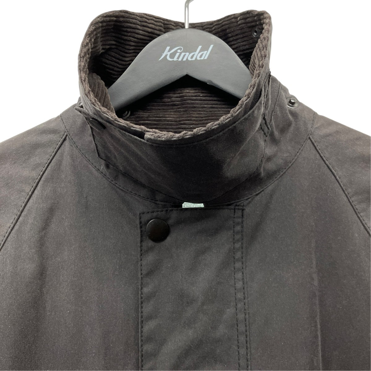 Barbour OS WAX BURGLEYオイルドバーレーコート2102410 古着・中古-5枚目のアイテム画像