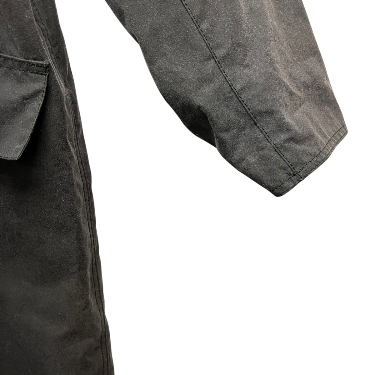 Barbour OS WAX BURGLEYオイルドバーレーコート2102410 古着・中古-6枚目のアイテム画像