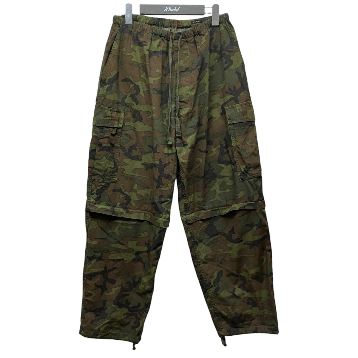 COMOLI 26SSCAMO コンバーティブル6PパンツD01-03017 古着・中古-1枚目のアイテム画像