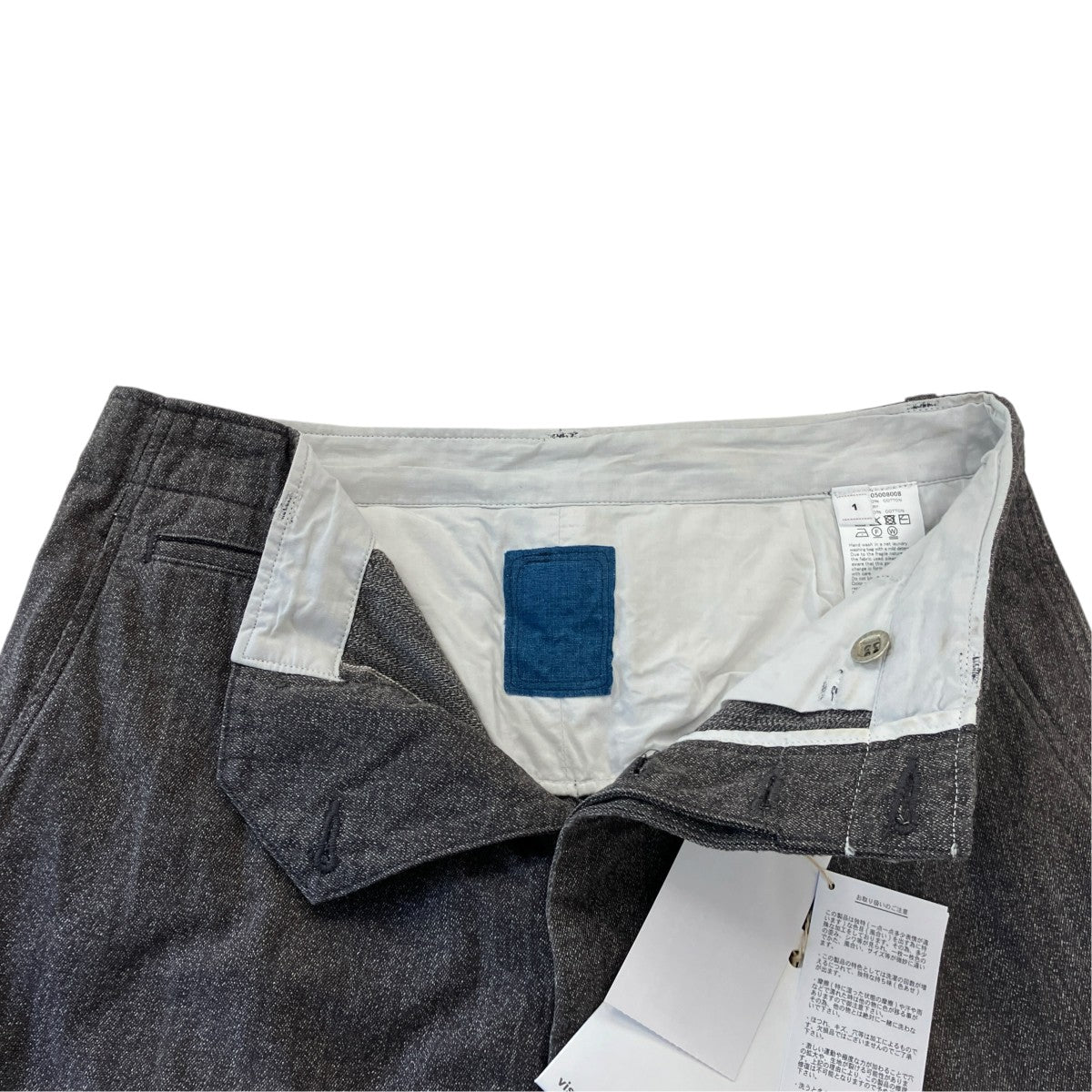 26SSBROADER CHINO CRASHペイントセルビッチチノパンツ0226905008008