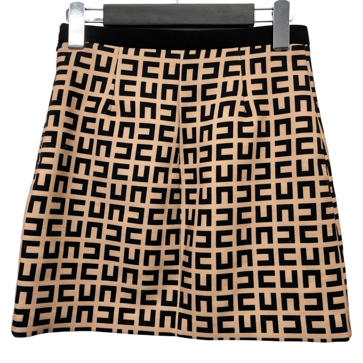 ELISABETTA FRANCHI GONNA SkirtモノグラムショートスカートGO004311E2 古着・中古-2枚目のアイテム画像