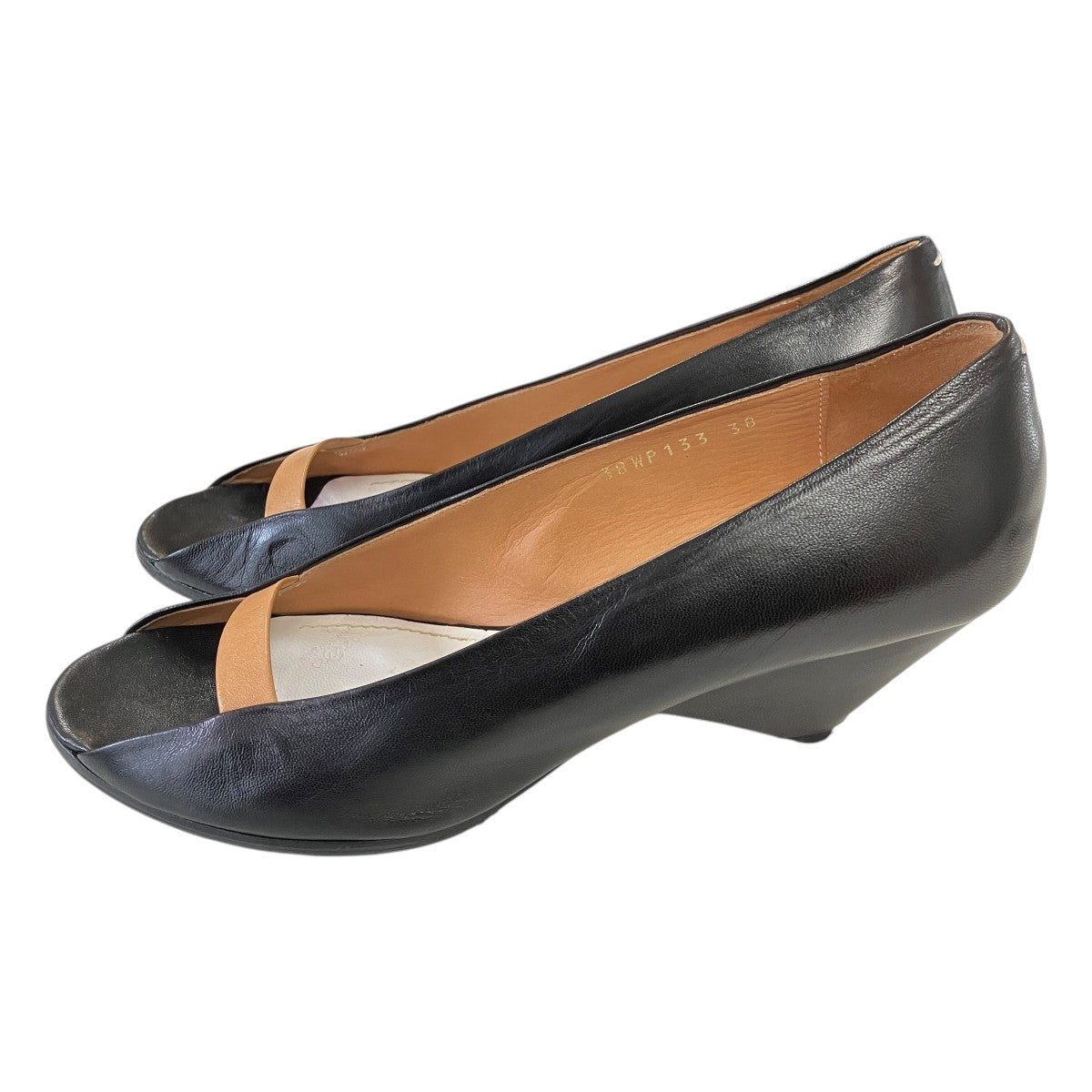Maison Margiela 22 レザーパンプス38WP133 古着・中古-3枚目のアイテム画像