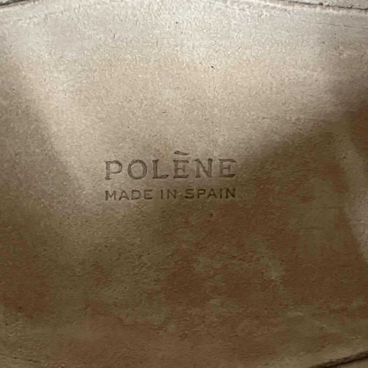 POLENE エディション エボニー スムースショルダーバッグ 古着・中古-7枚目のアイテム画像
