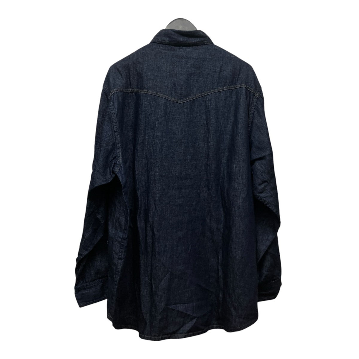 MAATEE＆SONS 26AWDENIM SHIRTS JACKETコットンリネンシルクデニムシャツジャケットMT6303-0919 古着・中古-2枚目のアイテム画像