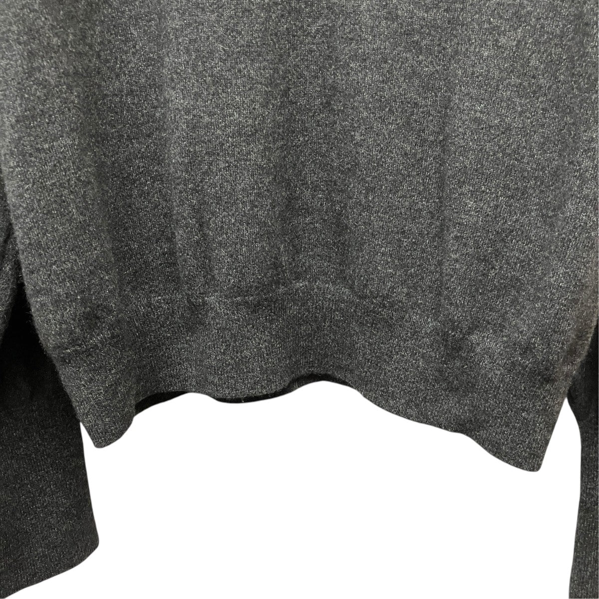 COMOLI カシミヤ スキッパーニットカシミヤ スキッパーニットA03-06011 古着・中古-4枚目のアイテム画像