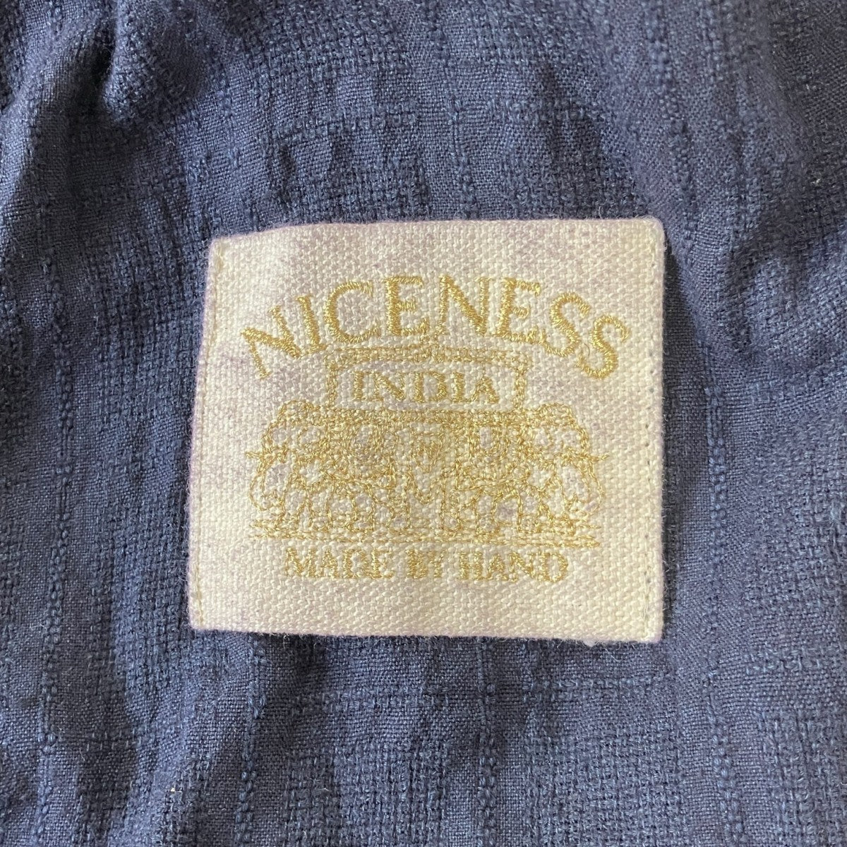 NICENESS 26SSGEZジャカードチェック カバーオールNN-2901B17 古着・中古-6枚目のアイテム画像