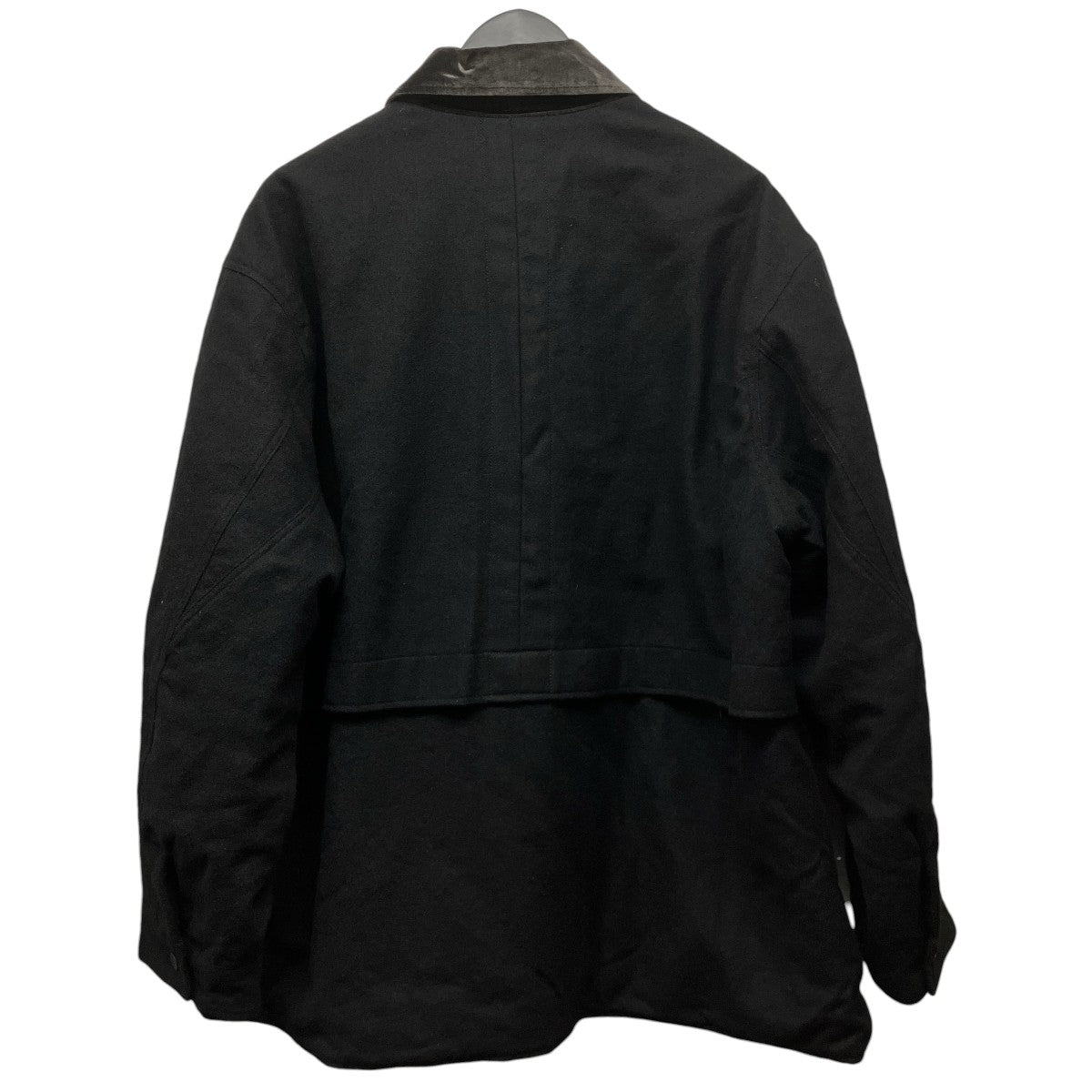 ANCELLM 26AWWOOL HALF JACKETウールハーフジャケットANC-JK99-C 古着・中古-2枚目のアイテム画像