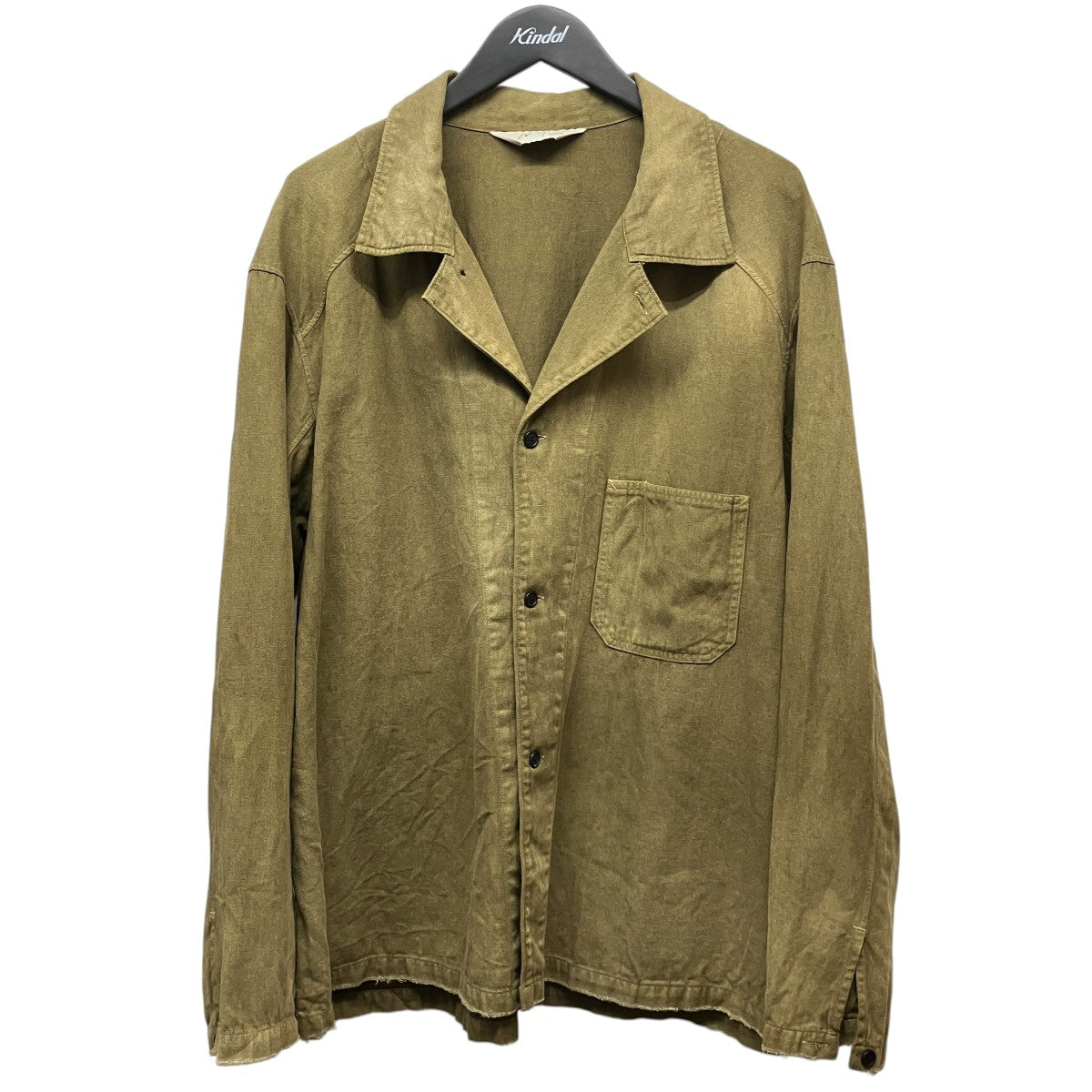 ANCELLM FADED L C WORK SHIRTワークシャツジャケットANC-SH114-B 古着・中古-1枚目のアイテム画像