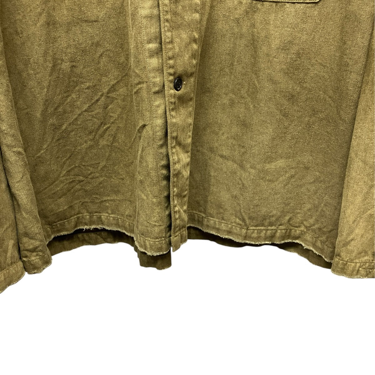ANCELLM FADED L C WORK SHIRTワークシャツジャケットANC-SH114-B 古着・中古-4枚目のアイテム画像