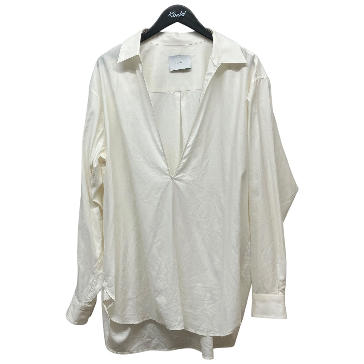 ssstein PIMA COTTON OVERSIZED SKIPPER SHIRTスキッパーシャツST.1663 古着・中古-1枚目のアイテム画像
