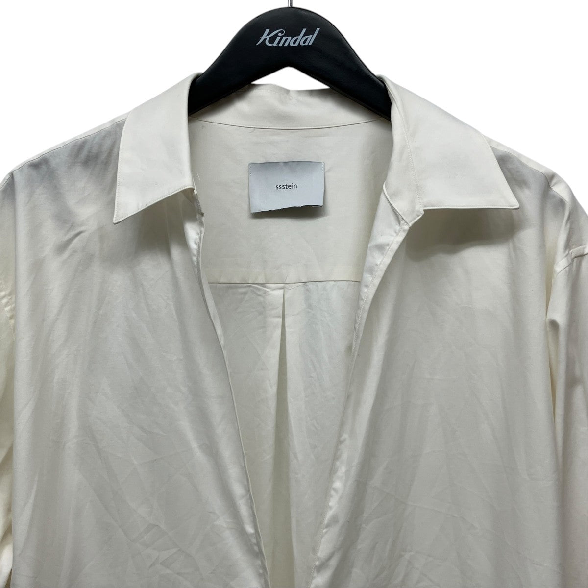 ssstein PIMA COTTON OVERSIZED SKIPPER SHIRTスキッパーシャツST.1663 古着・中古-3枚目のアイテム画像
