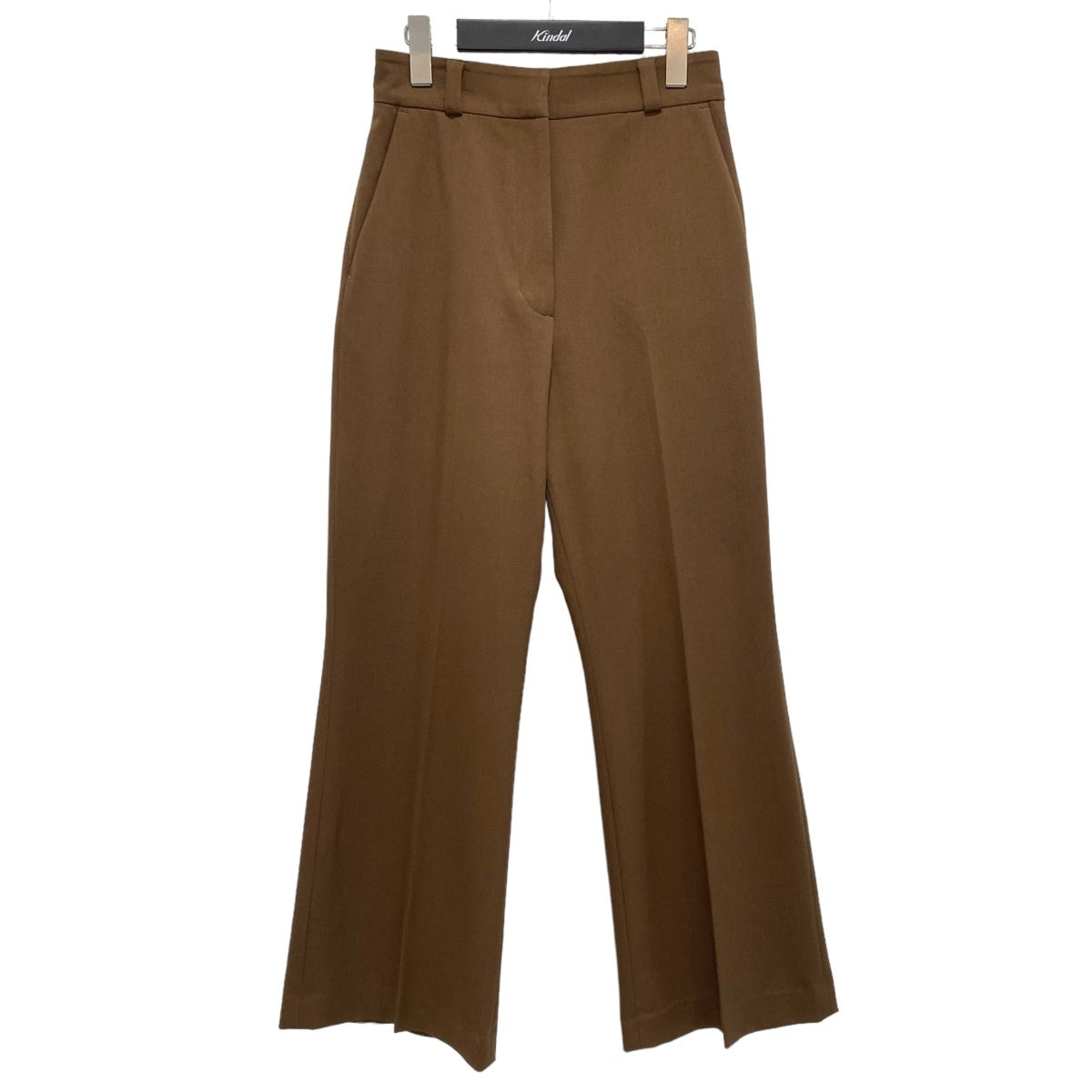 21AW センタープレスフレアパンツ