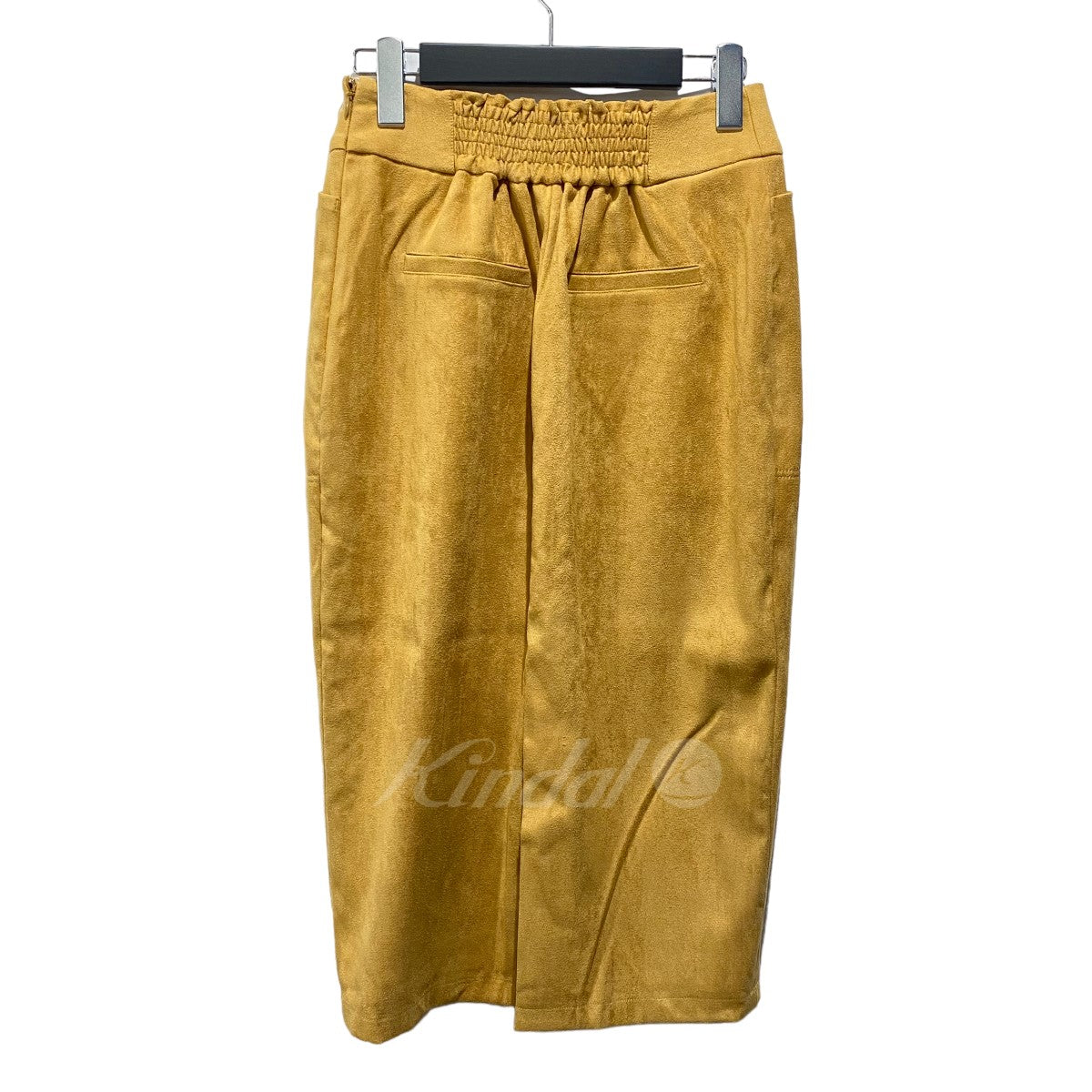 フェイクスウェード タイトスカート