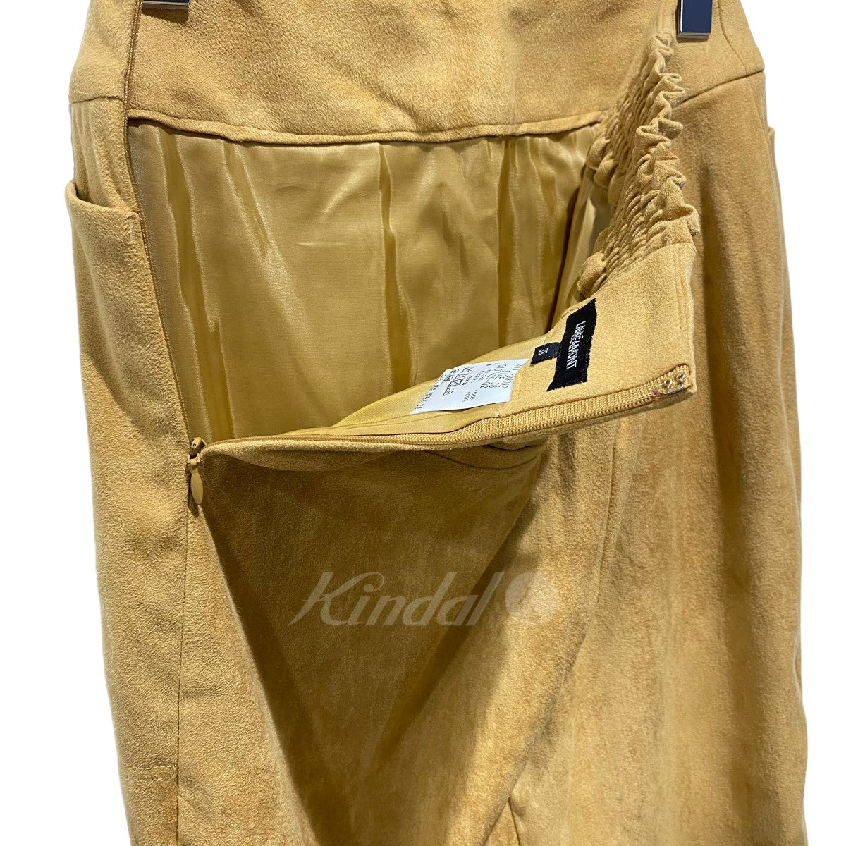 フェイクスウェード タイトスカート