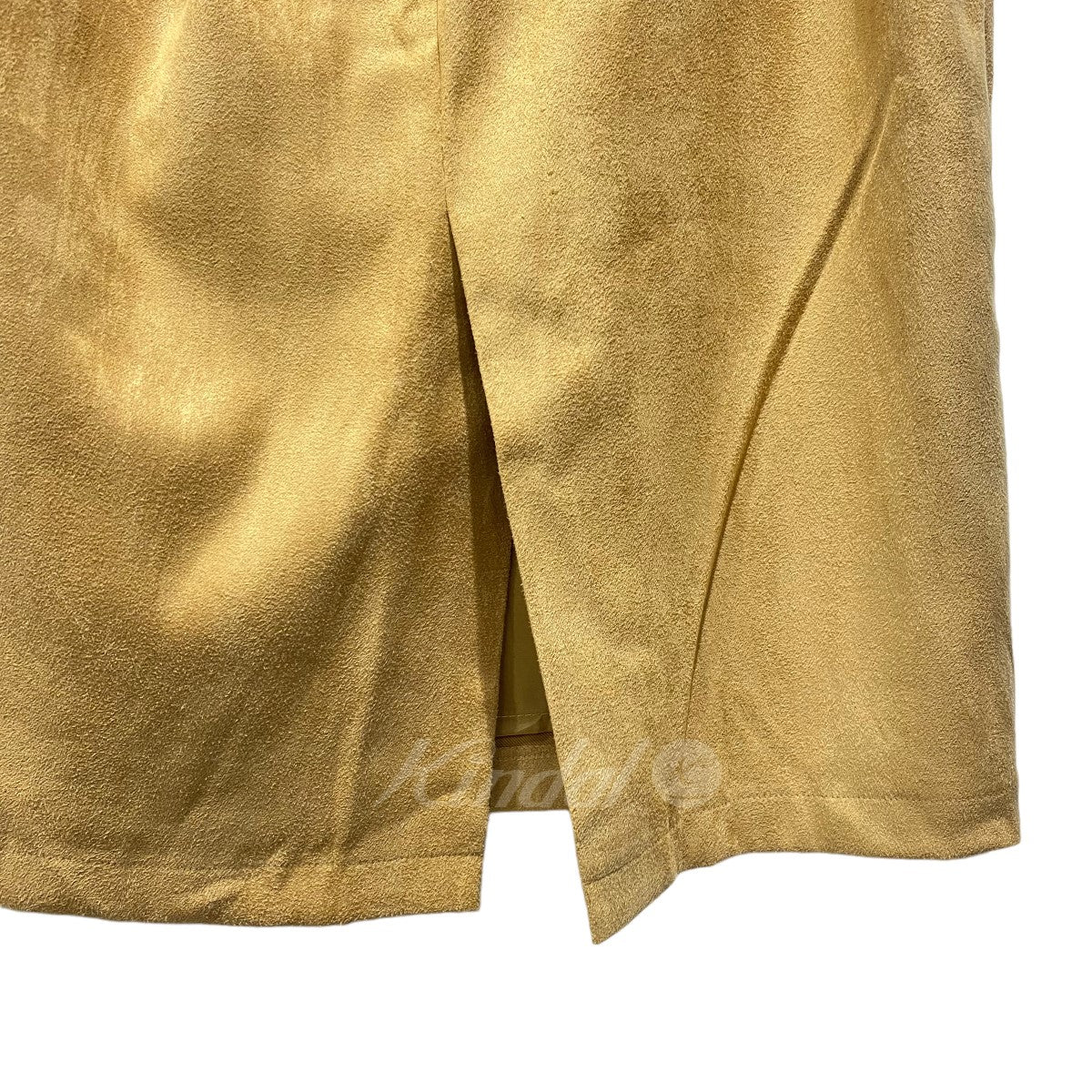 フェイクスウェード タイトスカート