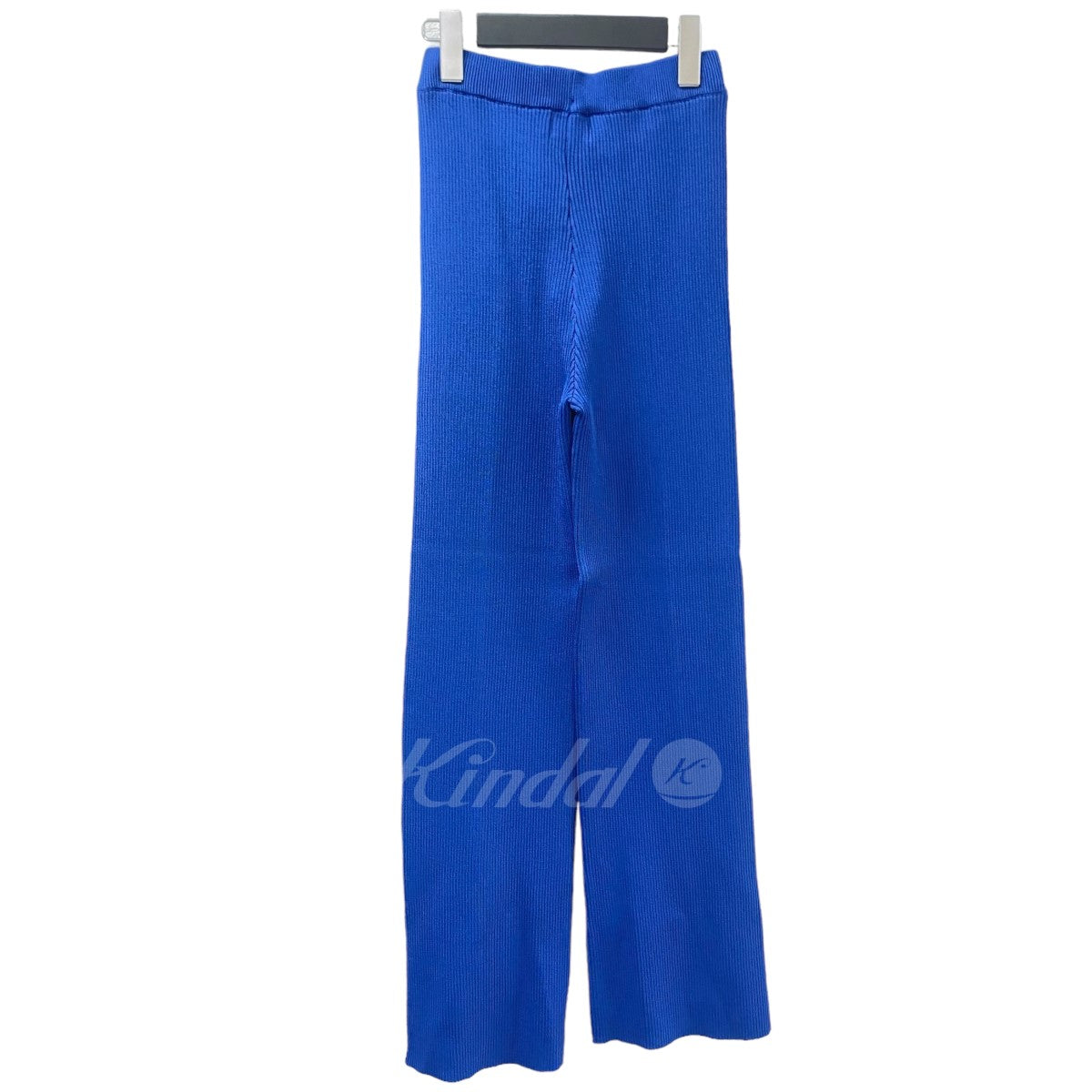 slit knit trousers ニットパンツ スリット入り