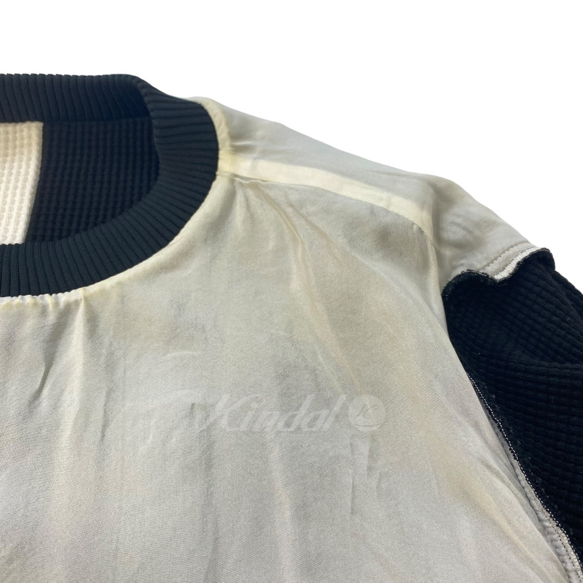 CHANEL(シャネル) ココボタン 切替ニット P70201V60820 ブラック