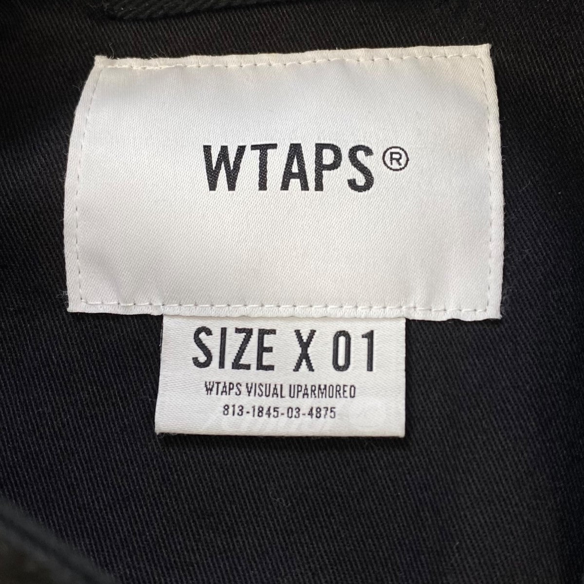 WTAPS(ダブルタップス) 20SS DRIFTERS JACKET 201BRDT-JKM04 ブラック ...