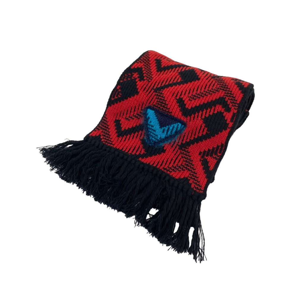 PRADA からい ネイビー ストール マフラー 3N2502 