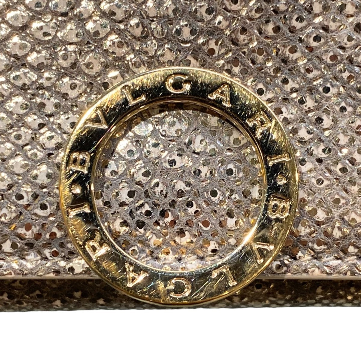 ▼BVLGARI　ブルガリ　長財布　シャンパンベージュ　ゴールド BVLGARI(ブルガリ) 23SS ブルガリ・ブルガリ ラージウォレット