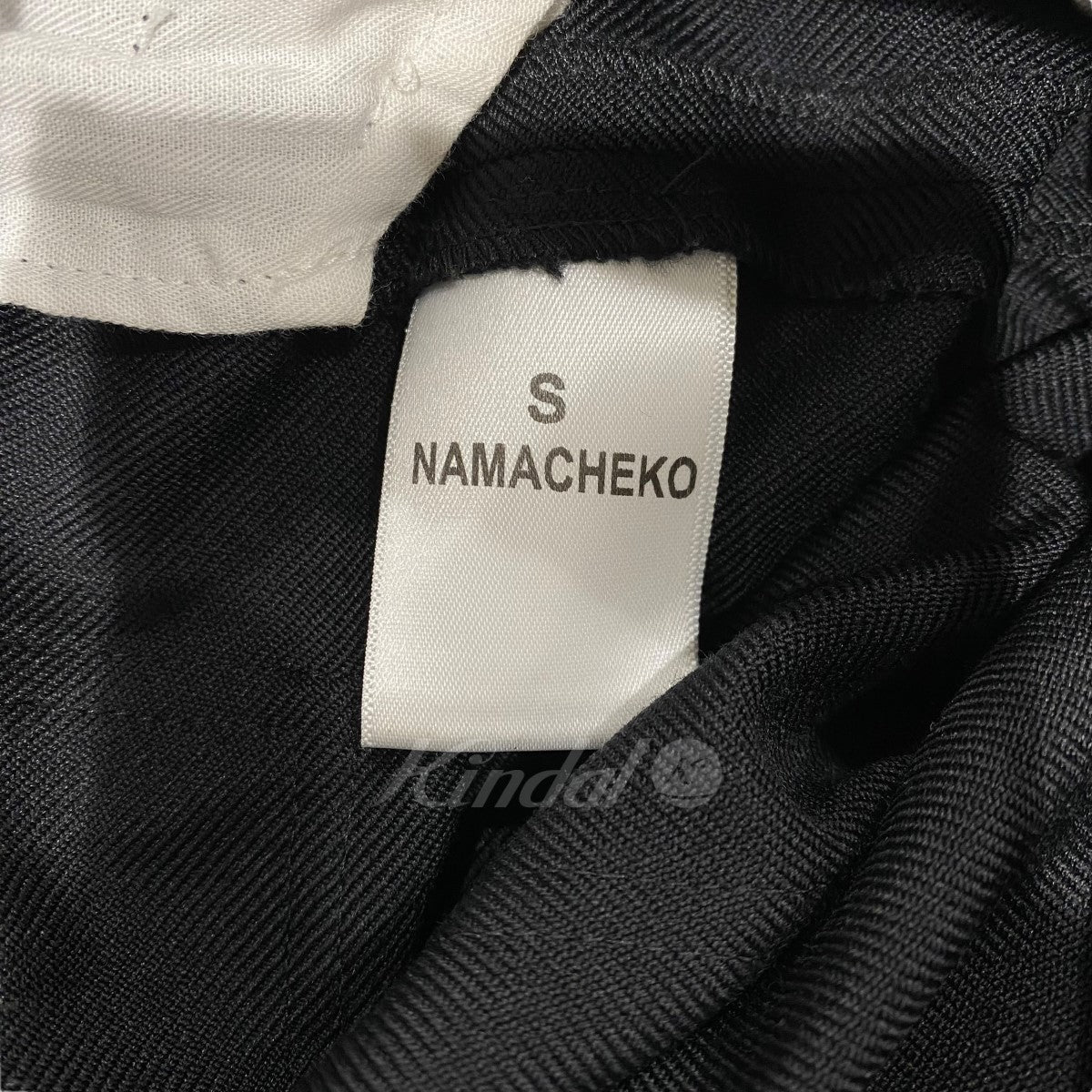 NAMACHEKO(ナマチェコ) TARKIN SUIT TROUSER パンツ N2518 ブラック 