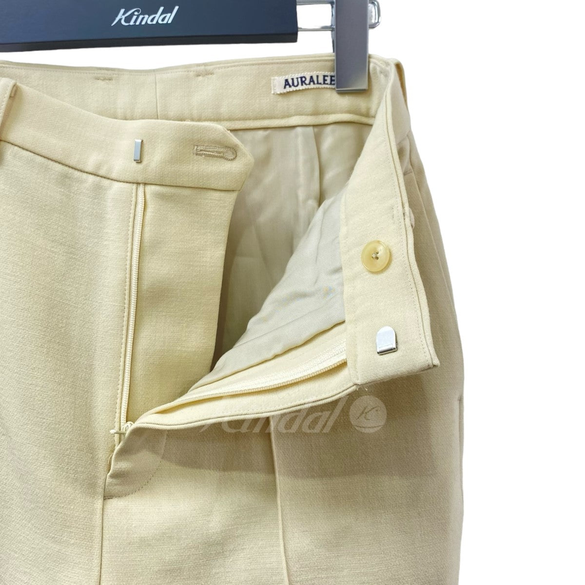 AURALEE　 COTTON WOOL DOUBLE CLOTH SLACKS AURALEE(オーラリー) TENSE WOOL DOUBLE CLOTH SLACKS A21AP05WP