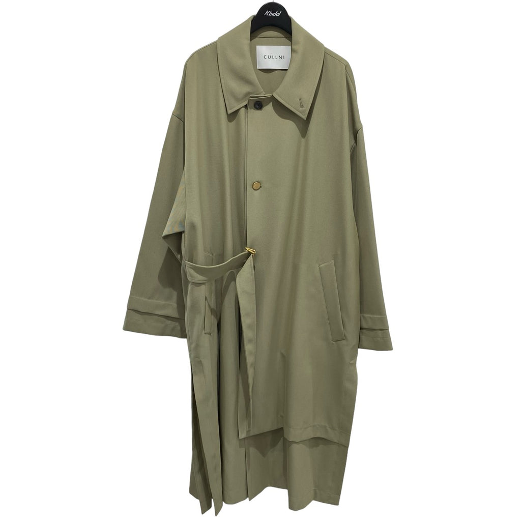 CULLNI(クルニ) トレンチコート Layered Tie Locken Coat 23ss 