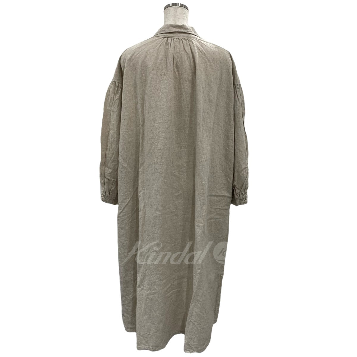 nest Robe(ネストローブ) 20AW ラミーリネン起毛パフスリーブワンピース 01204-1063 ベージュ サイズ  Free｜【公式】カインドオルオンライン ブランド古着・中古通販【kindal】