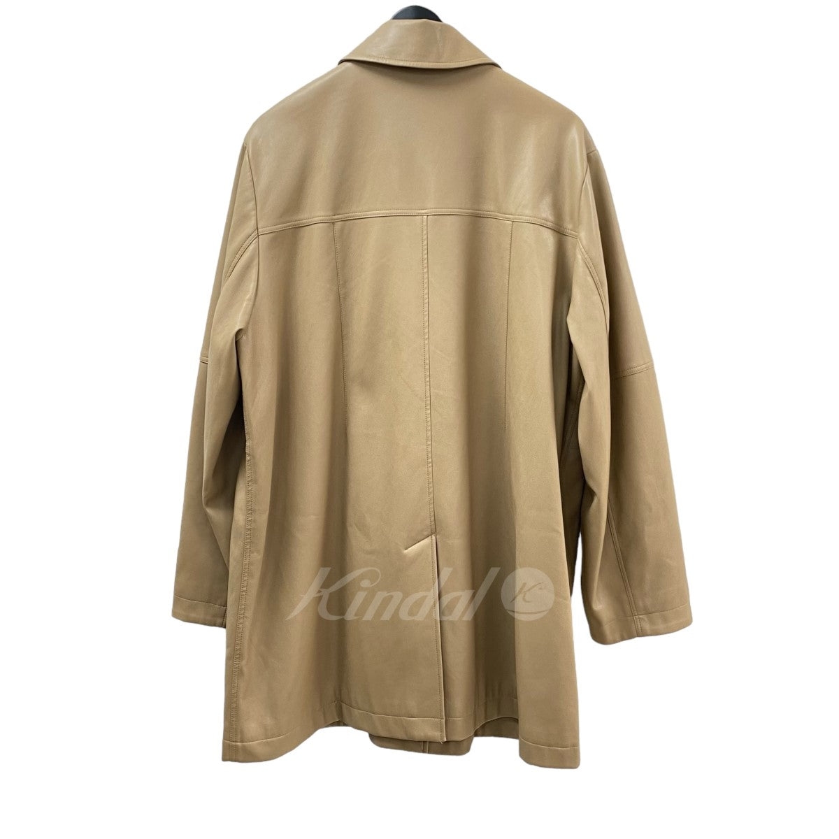 Vegan Leather Middle Coat ヴィーガンレザーミドルコート