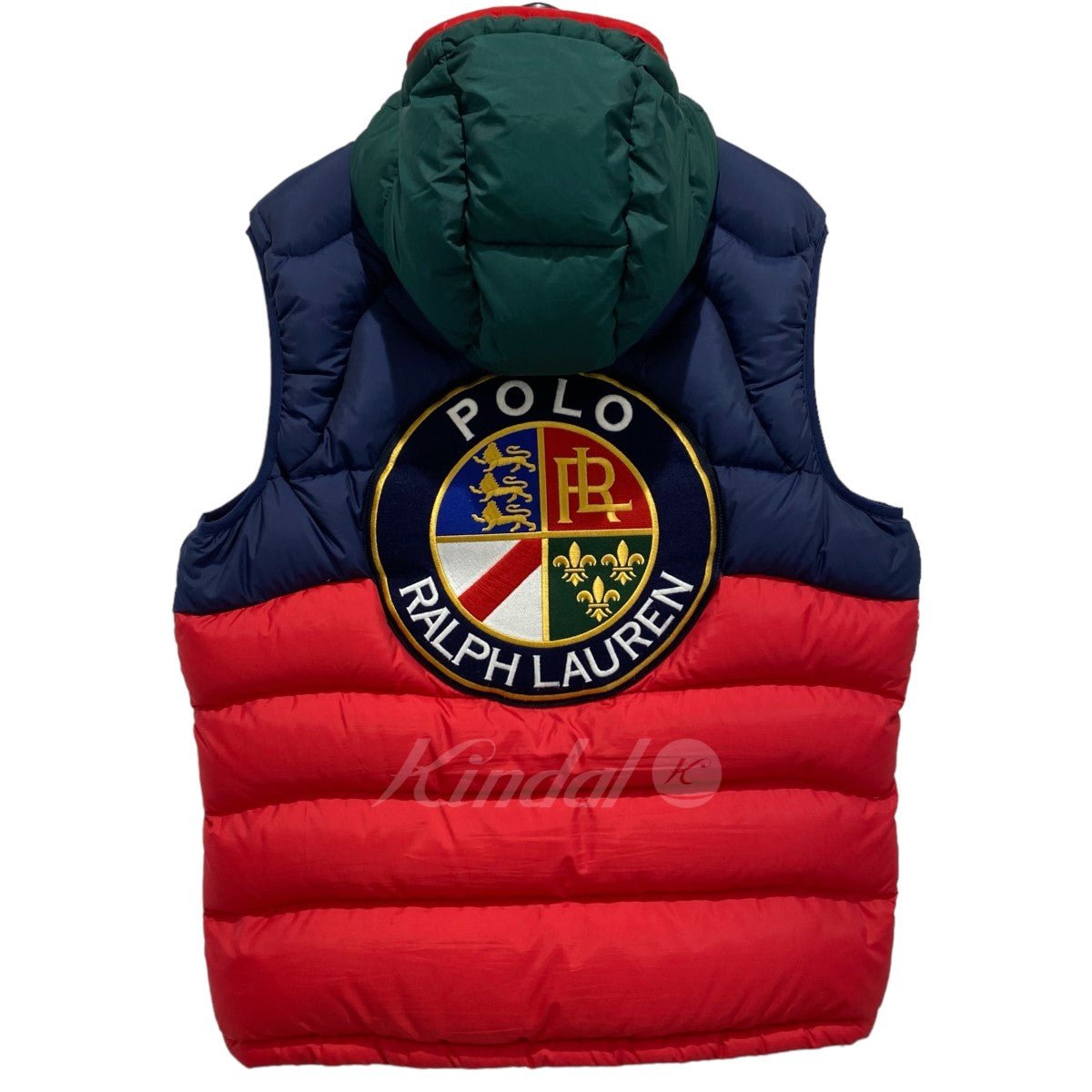 GLACIER COLORBLOCK P／O DOWN VEST ダウンベスト