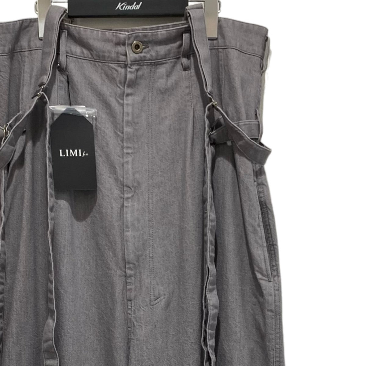 LIMIfeu(リミフゥ) 24SS オーバーオール LS-D19-012 グレー