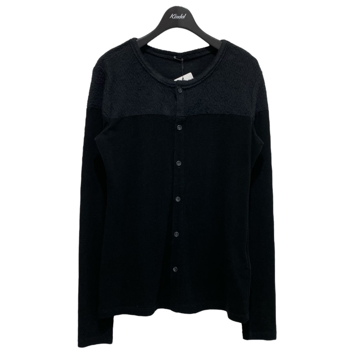 BRUSHED JERSEY PANELED CARDIGAN カーディガン