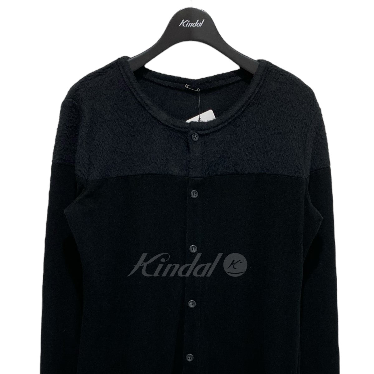 BRUSHED JERSEY PANELED CARDIGAN カーディガン