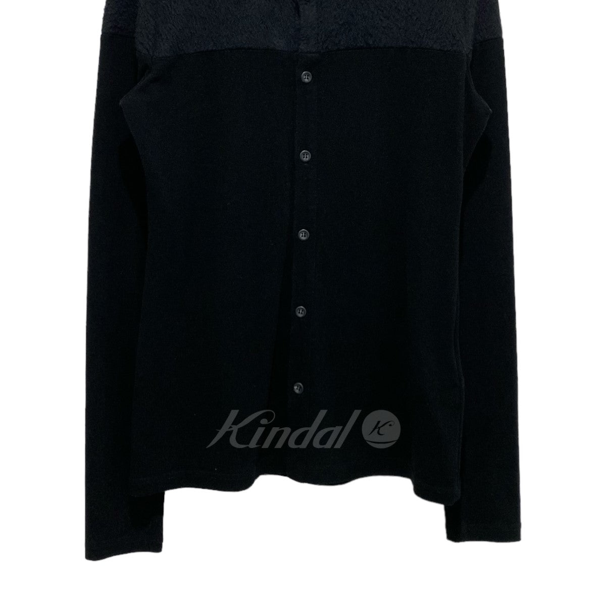 BRUSHED JERSEY PANELED CARDIGAN カーディガン