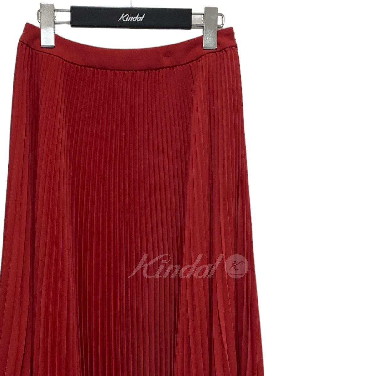 ファッショングラフペーパー　プリーツスカート　赤