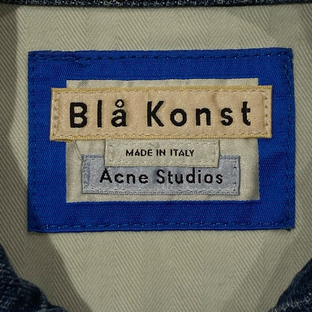 Acne Studios Bla Konst(アクネストゥディオズブロコンスト) デニム ...