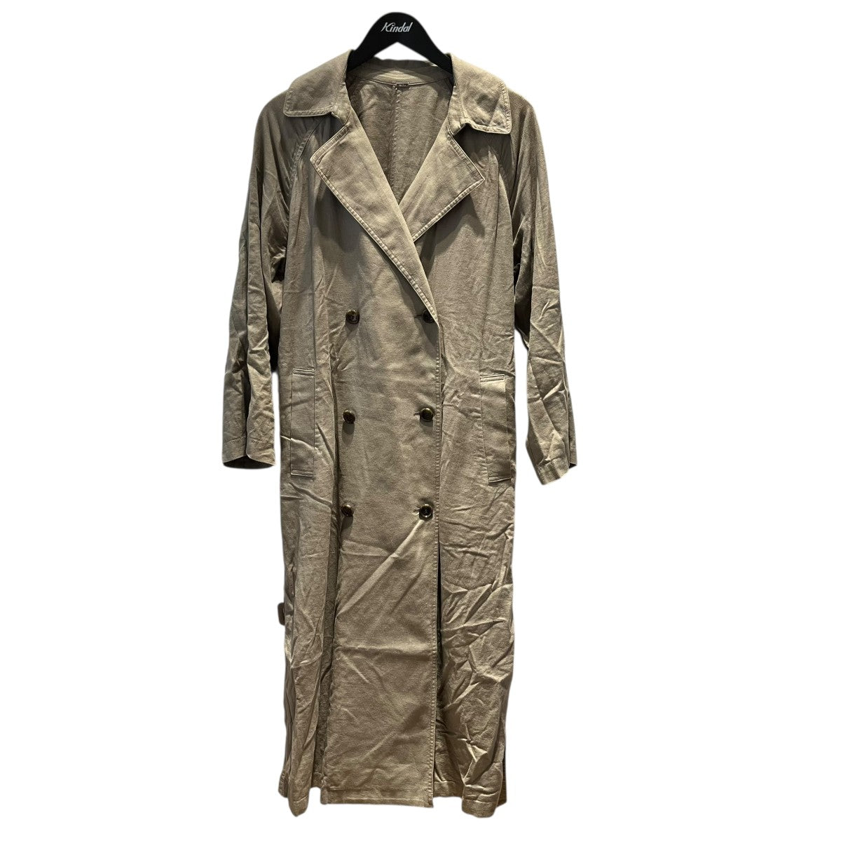 タグ付未使用級✨ミラオーウェン ノーカラーリバーベストコート ベージュ 人気完売 Mila Owen（ミラオーウェン）の「ノーカラーリバーベストコート