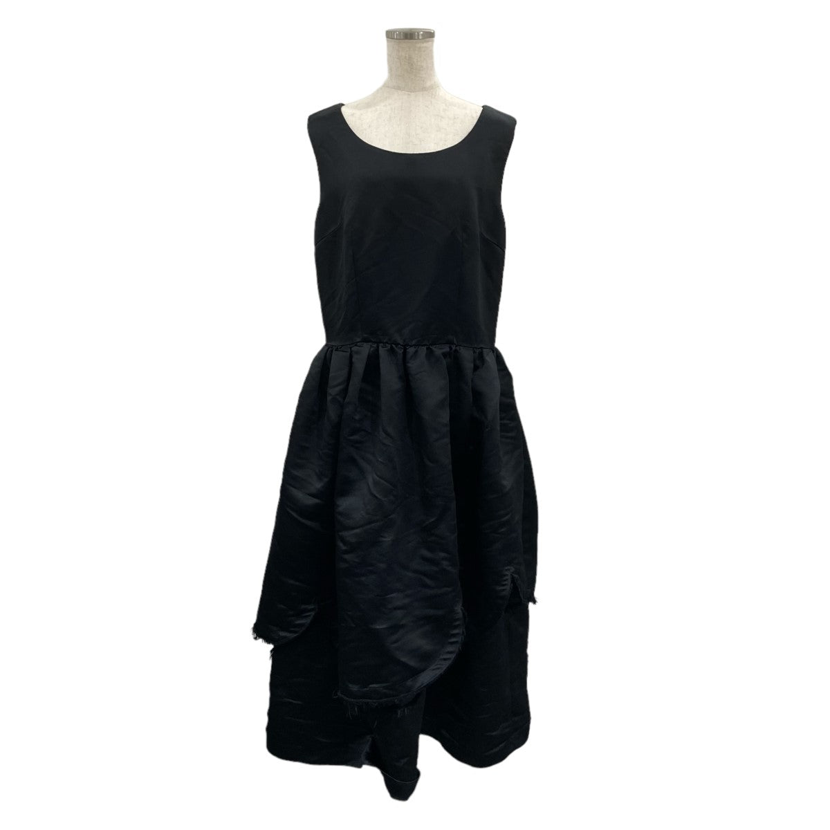 23AW 縮絨ノースリーブワンピース