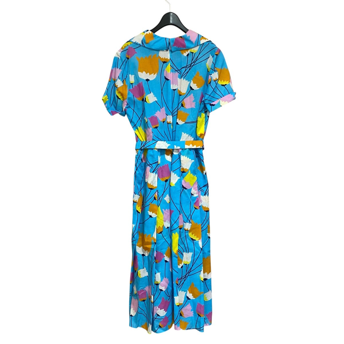GUCCI(グッチ) 花柄ワンピース657935 657935 ブルー サイズ 38 GUCCI(グッチ) 花柄ワンピース657935 657935 ブルー サイズ 38