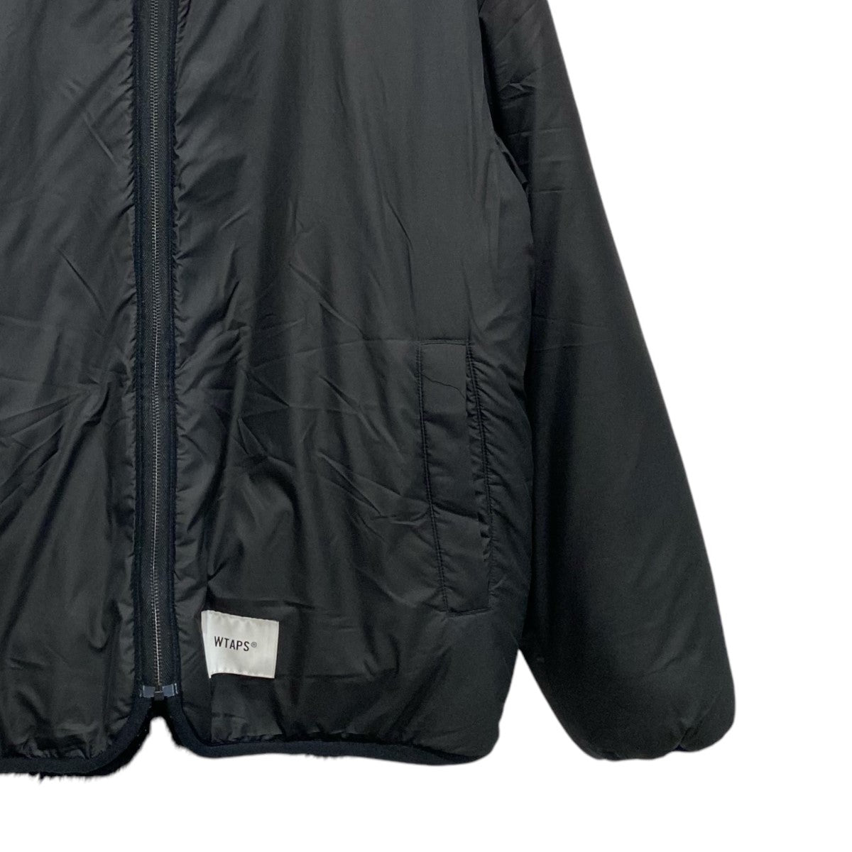 WTAPS(ダブルタップス) 22AWURCON JACKET POLY． FUR． TAFFETA． SPECリバーシブルブルゾン  222BRDT-JKM06 ブラック サイズ 4｜【公式】カインドオルオンライン ブランド古着・中古通販【kindal】