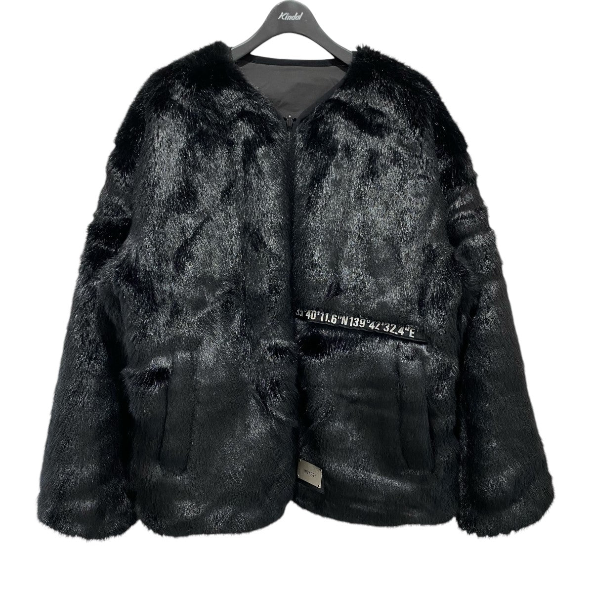 WTAPS(ダブルタップス) 22AWURCON JACKET POLY． FUR． TAFFETA． SPECリバーシブルブルゾン  222BRDT-JKM06 ブラック サイズ 4｜【公式】カインドオルオンライン ブランド古着・中古通販【kindal】