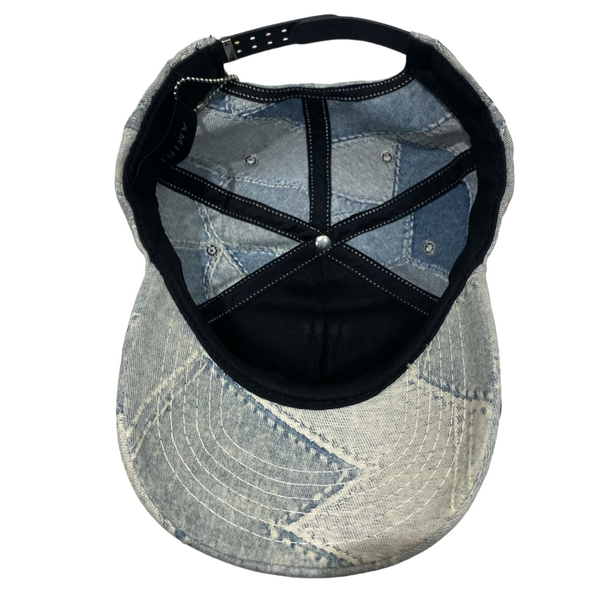 AMIRI(アミリ) DENIM PATCHWORK HAT スカイブルー サイズ 15｜【公式 ...