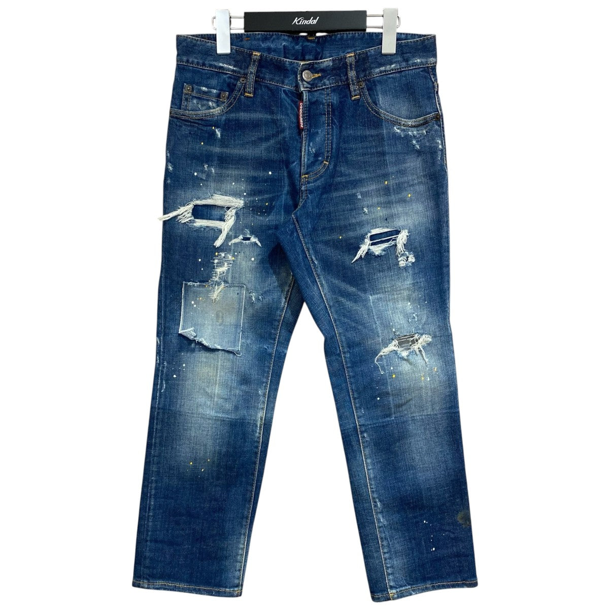 ダメージデニムパンツジーンズS75LA0887
