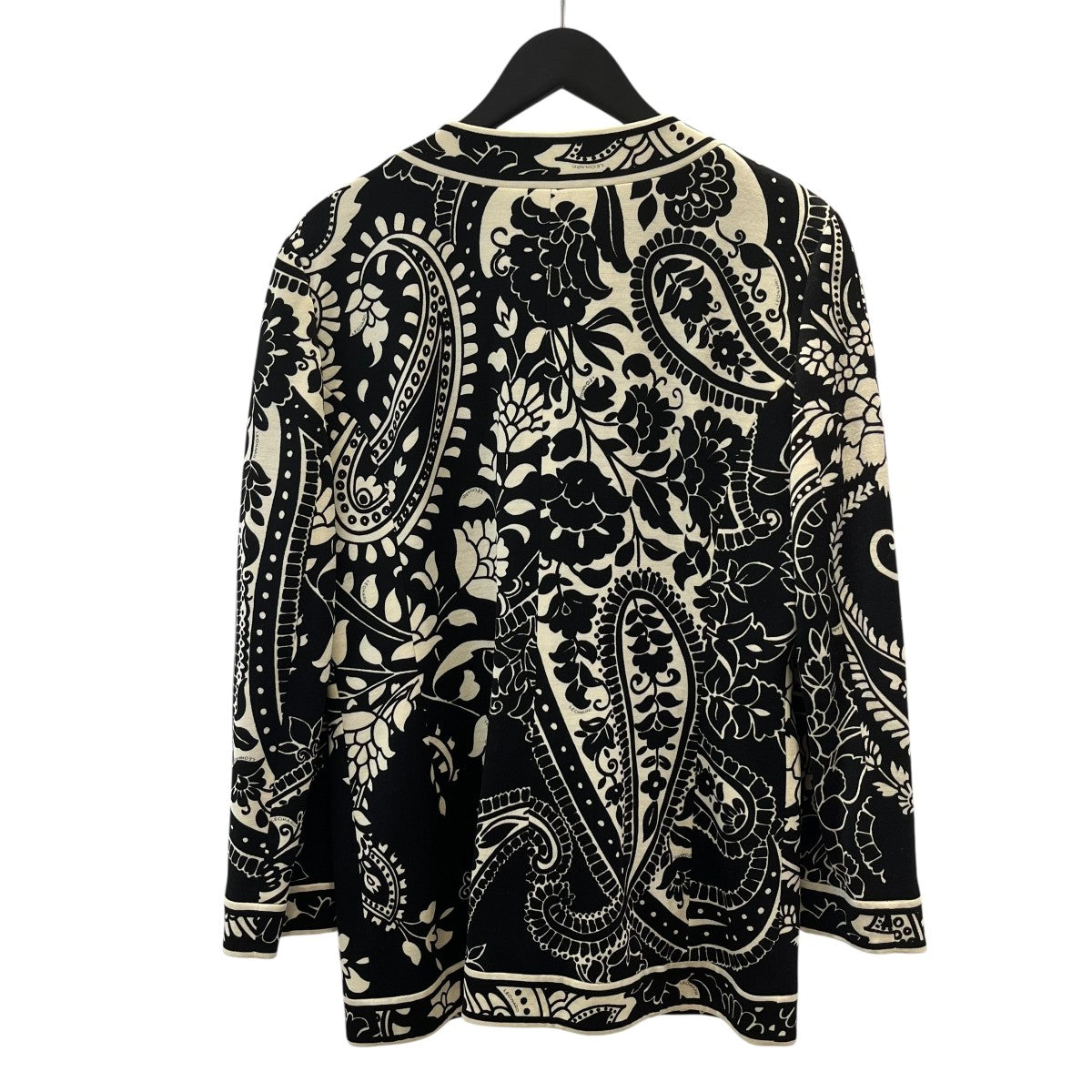 LEONARD(レオナール) 総柄シルク混半袖ワンピース ベルト付