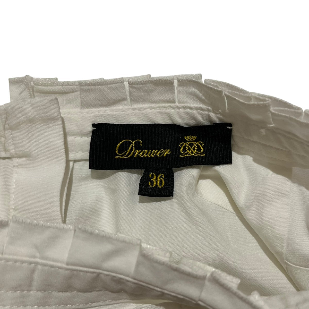 Drawer フリルシャツ6511-299-0481 古着・中古-3枚目のアイテム画像