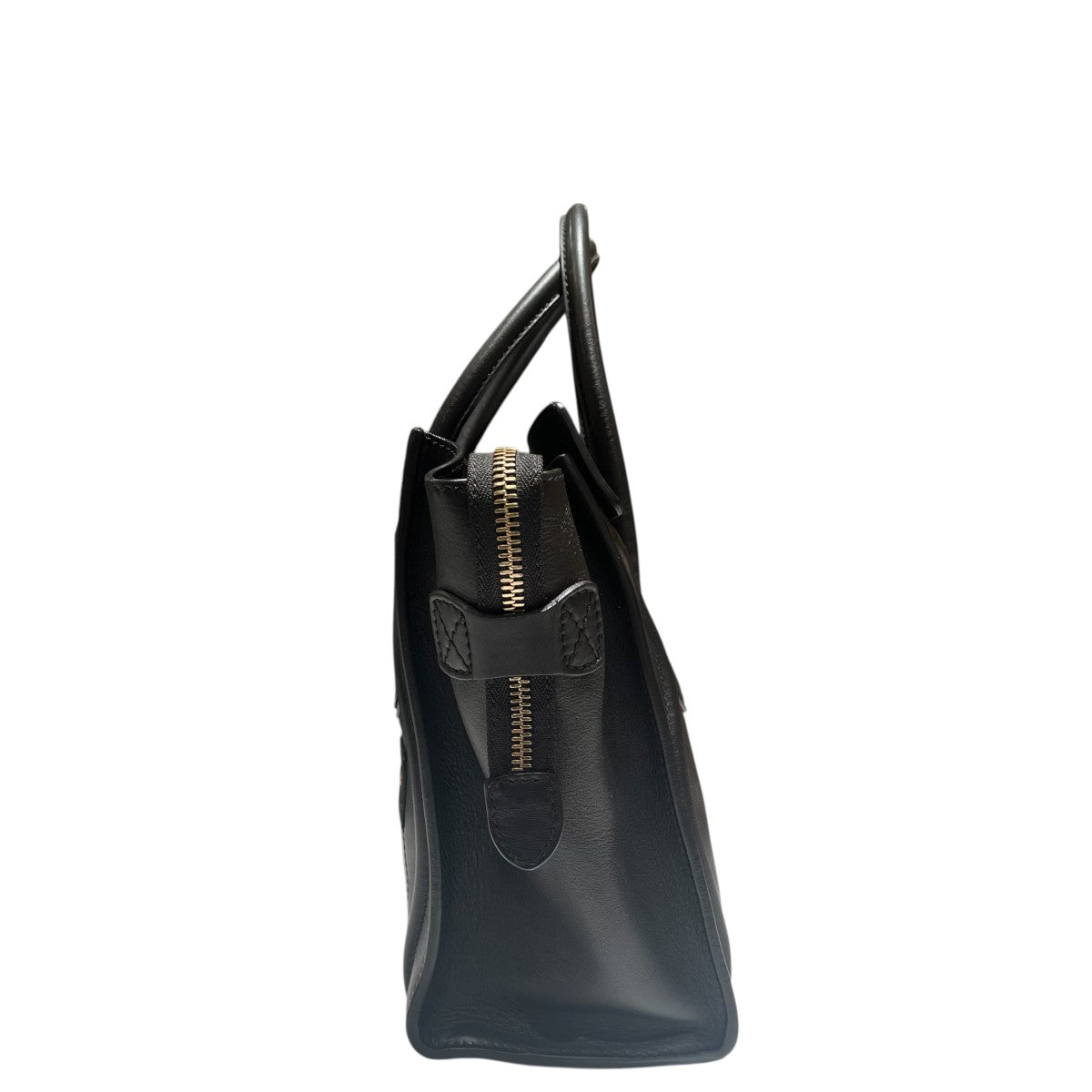 廃盤品 CELINE ラゲージ マイクロショッパー ブラック ハンドバッグ CELINE(セリーヌ) ラゲージマイクロショッパー S-ZP-0122 ブラック