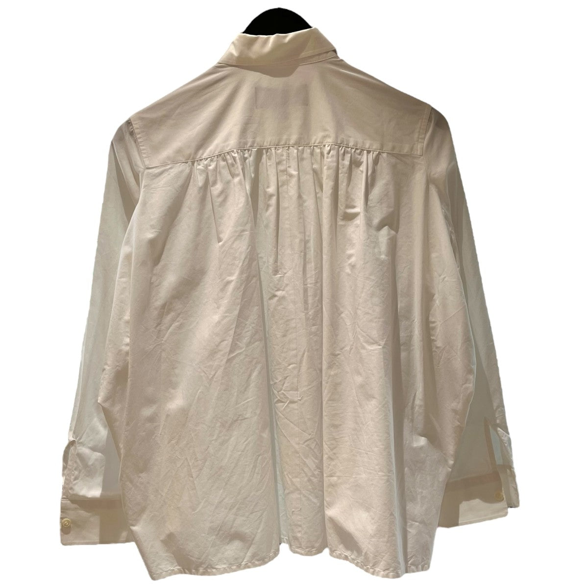 レディース　トリココムデギャルソン　M 長袖シャツ トリココムデギャルソンtricot COMME des GARCONS レースフリル