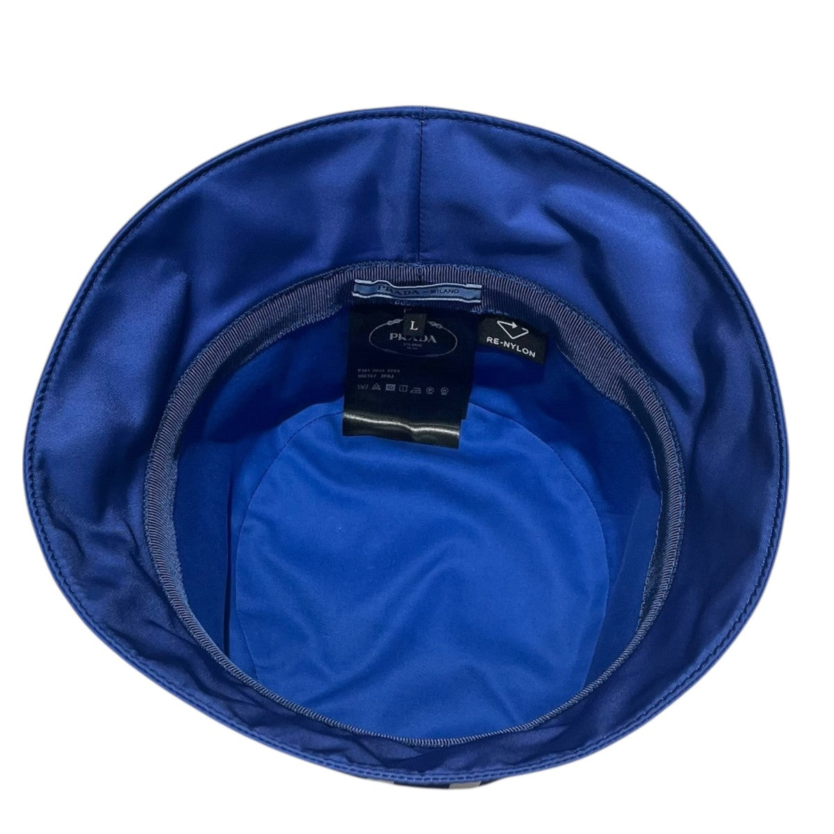 PRADA ストライプバケットハット1HC137 古着・中古-6枚目のアイテム画像