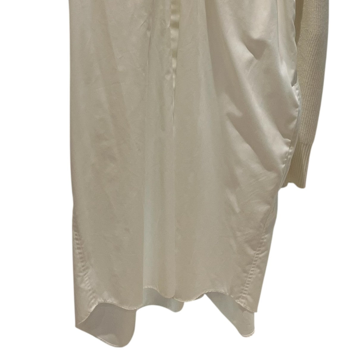 sacai(サカイ) レイヤードニットシャツワンピース23-06531 23-06531